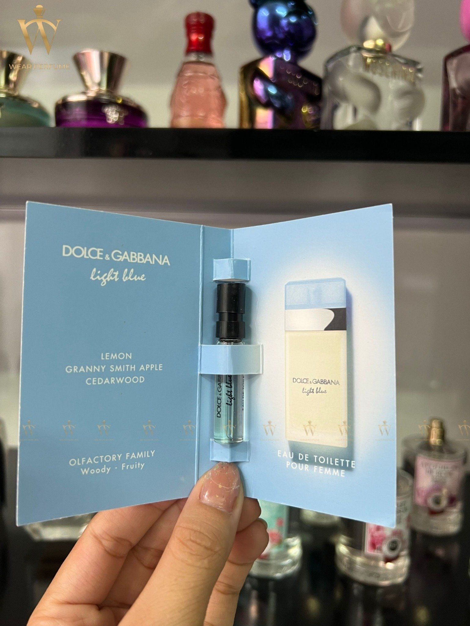  Vial Dolce & Gabbana Light Blue EDT 