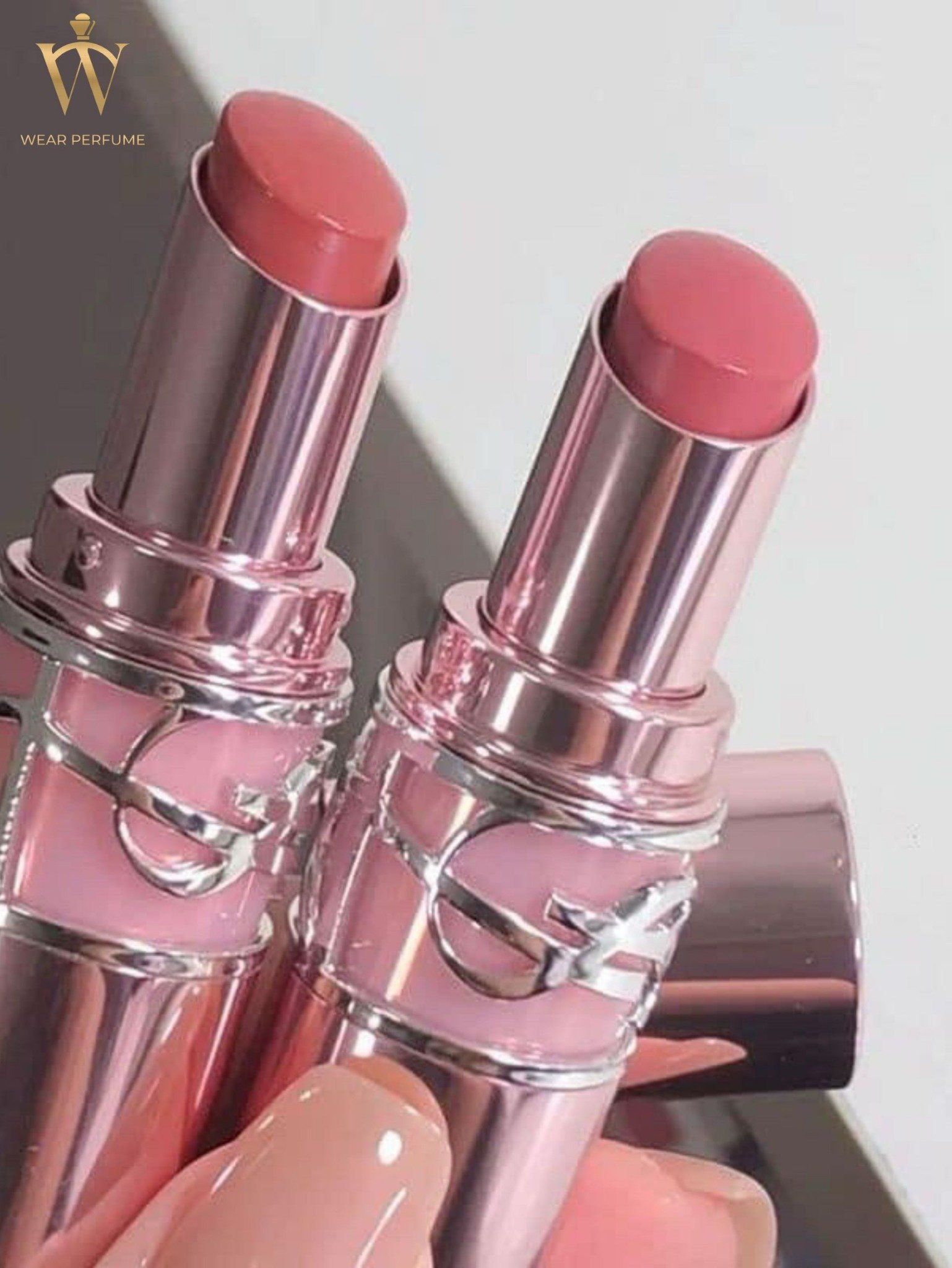  Son YSL Loveshine Candy Glow 7B Nude Pleasure - Màu Cam Nude 