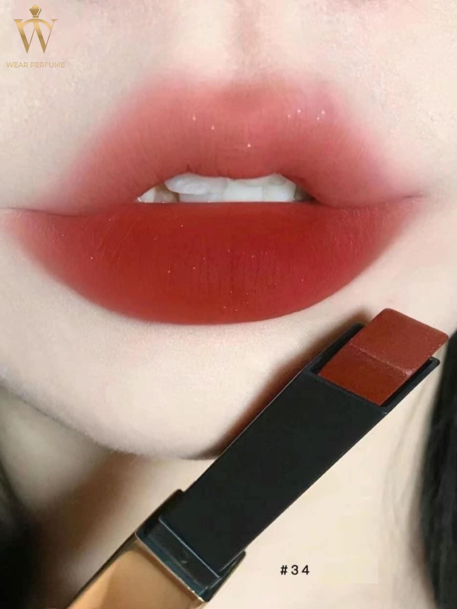  Son YSL The Slim 34 Blasting Terra (Mới Nhất) - Màu Đỏ Gạch 