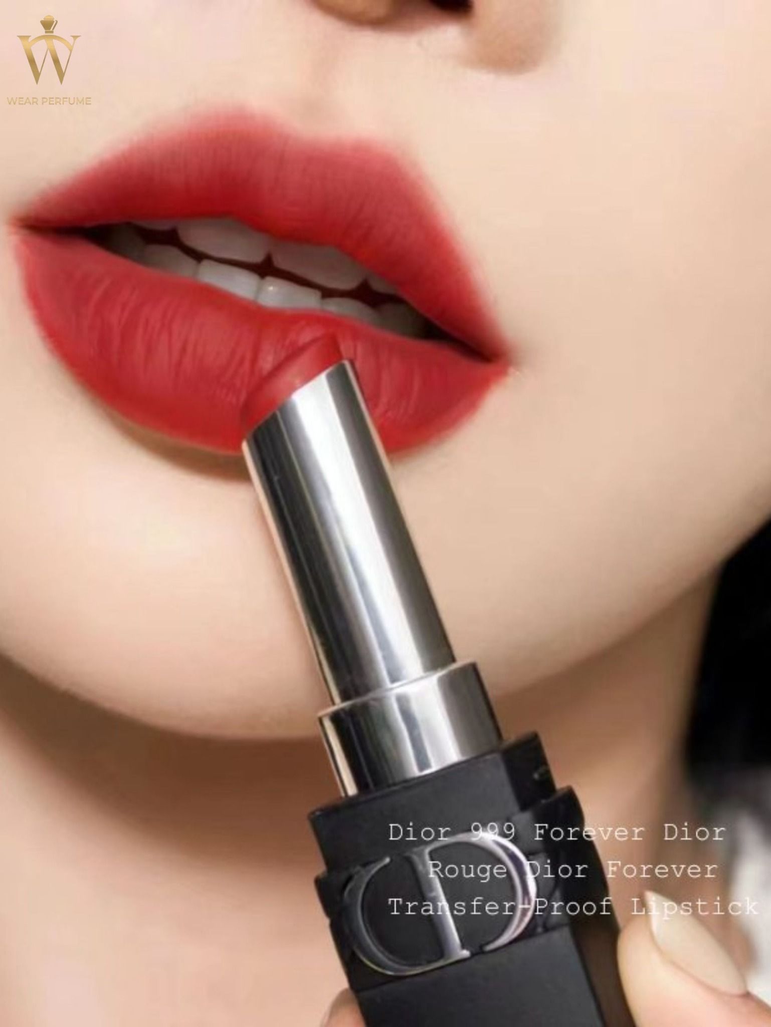  Son Dior Rouge Forever 999 Forever Dior - Màu Đỏ Tươi 
