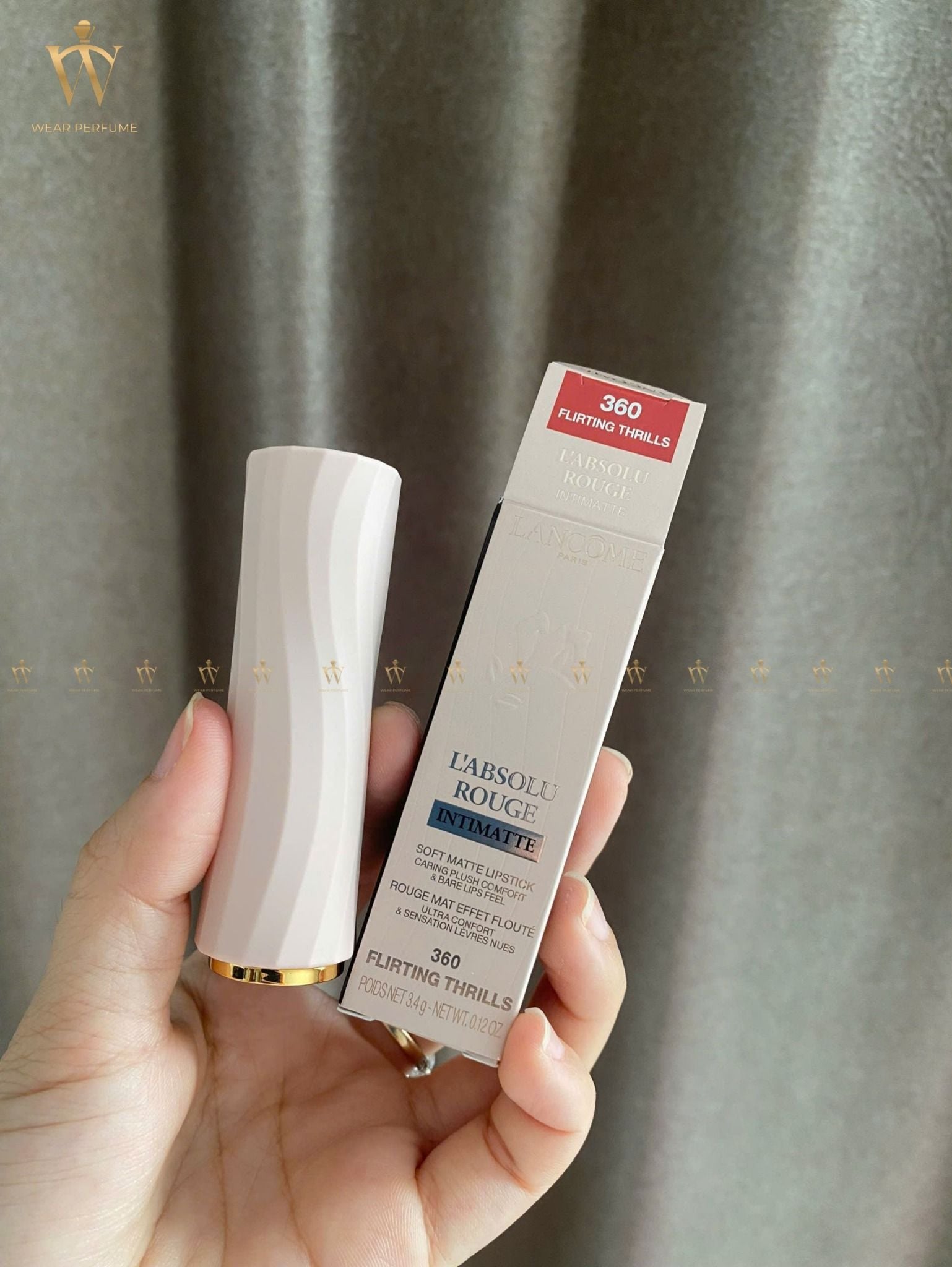  Son Lancome Tanabata Love Chaoxi Limited 360 - Màu Hồng Gỗ 