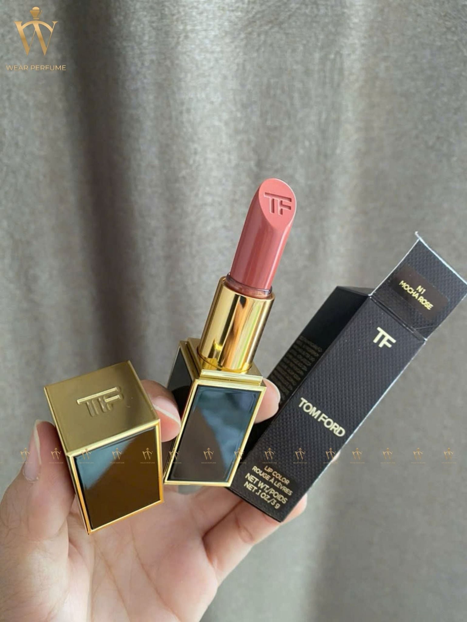  Son Tom Ford N1 Mocha Rose – Màu Hồng Nude 