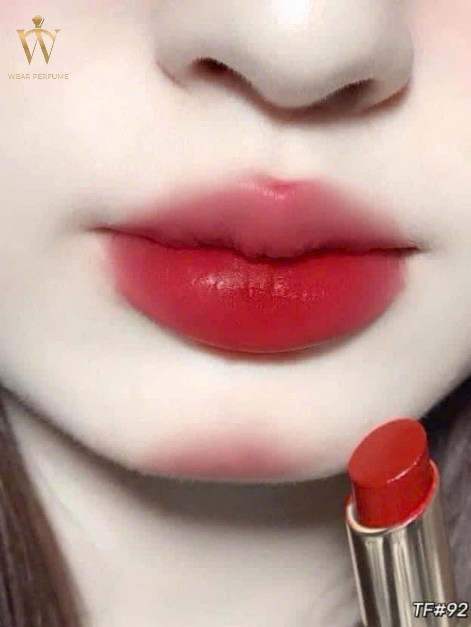  Son Tom Ford Lip Color Satin Matte 92 Charmed - Màu Đỏ Cherry 