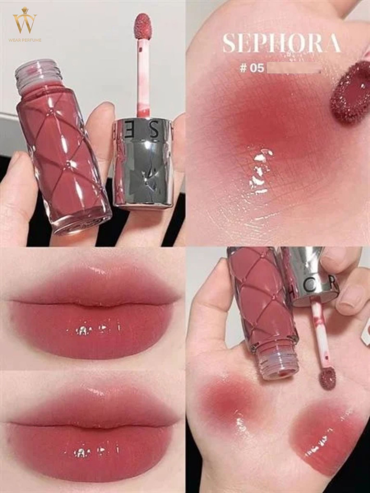  Son Bóng Sephora 05 Hồng Plump Lip Gloss 