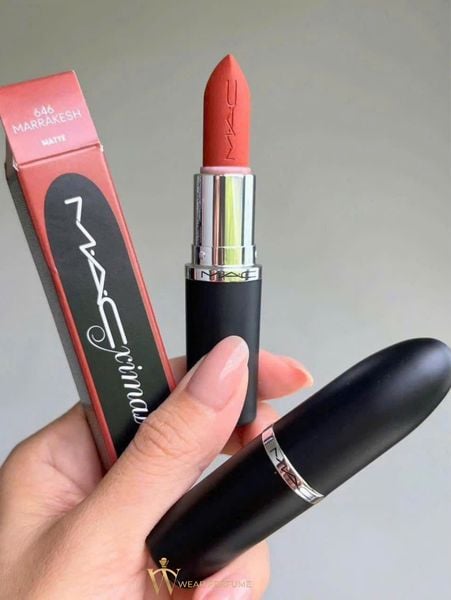  (New 2024) Son MAC Ximal Silky Matte 646 Marrakesh - Màu Đỏ Nâu Gạch 