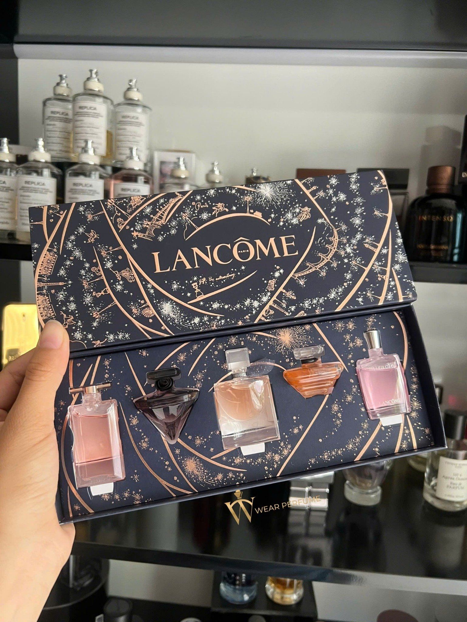  Set Nước Hoa Lancome Miniatures Fragance 5 Chai (New) 