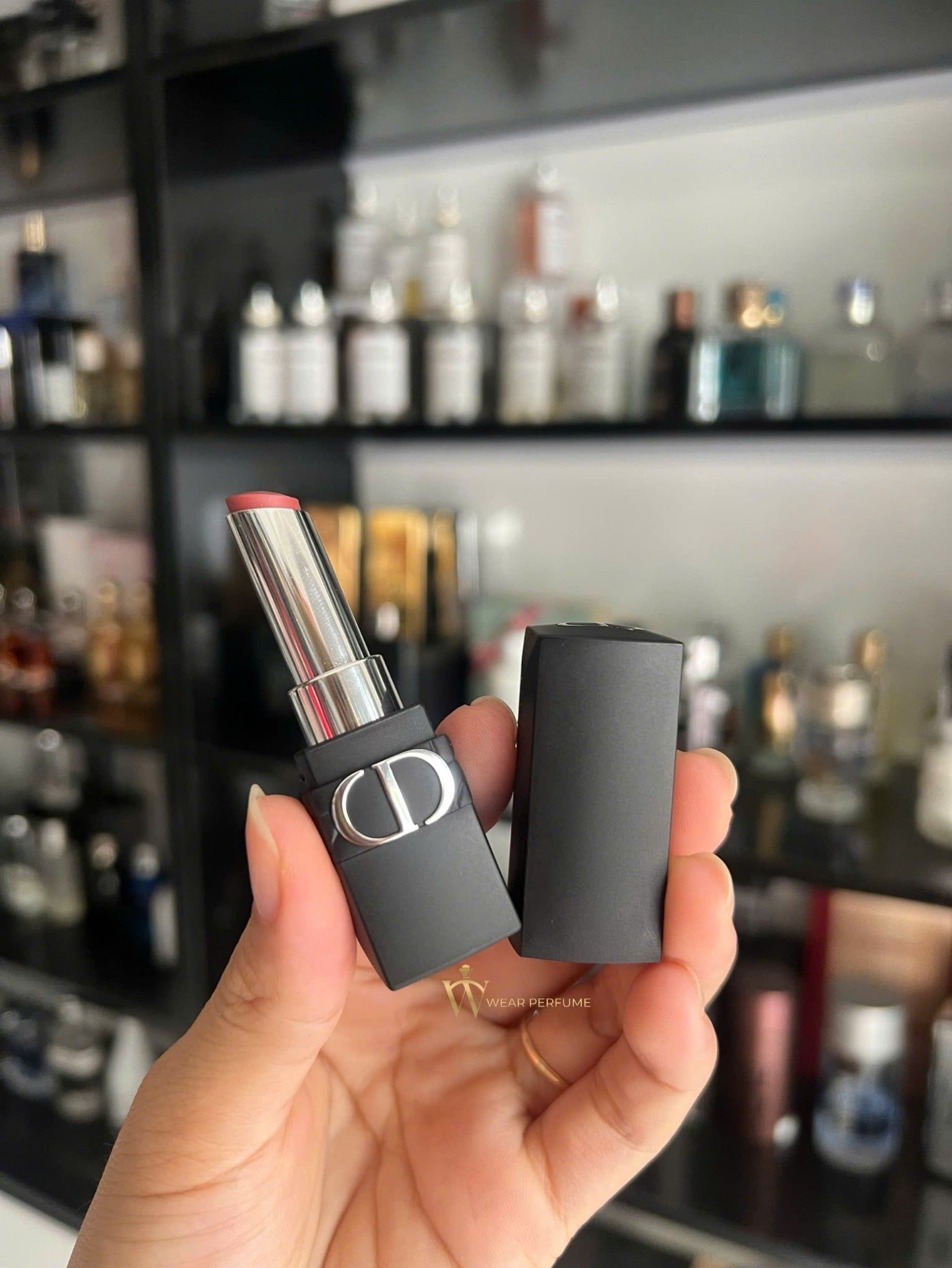  Son Dior Rouge Forever Transfer Proof Lipstick 729 – Màu Hồng Nâu Đất 