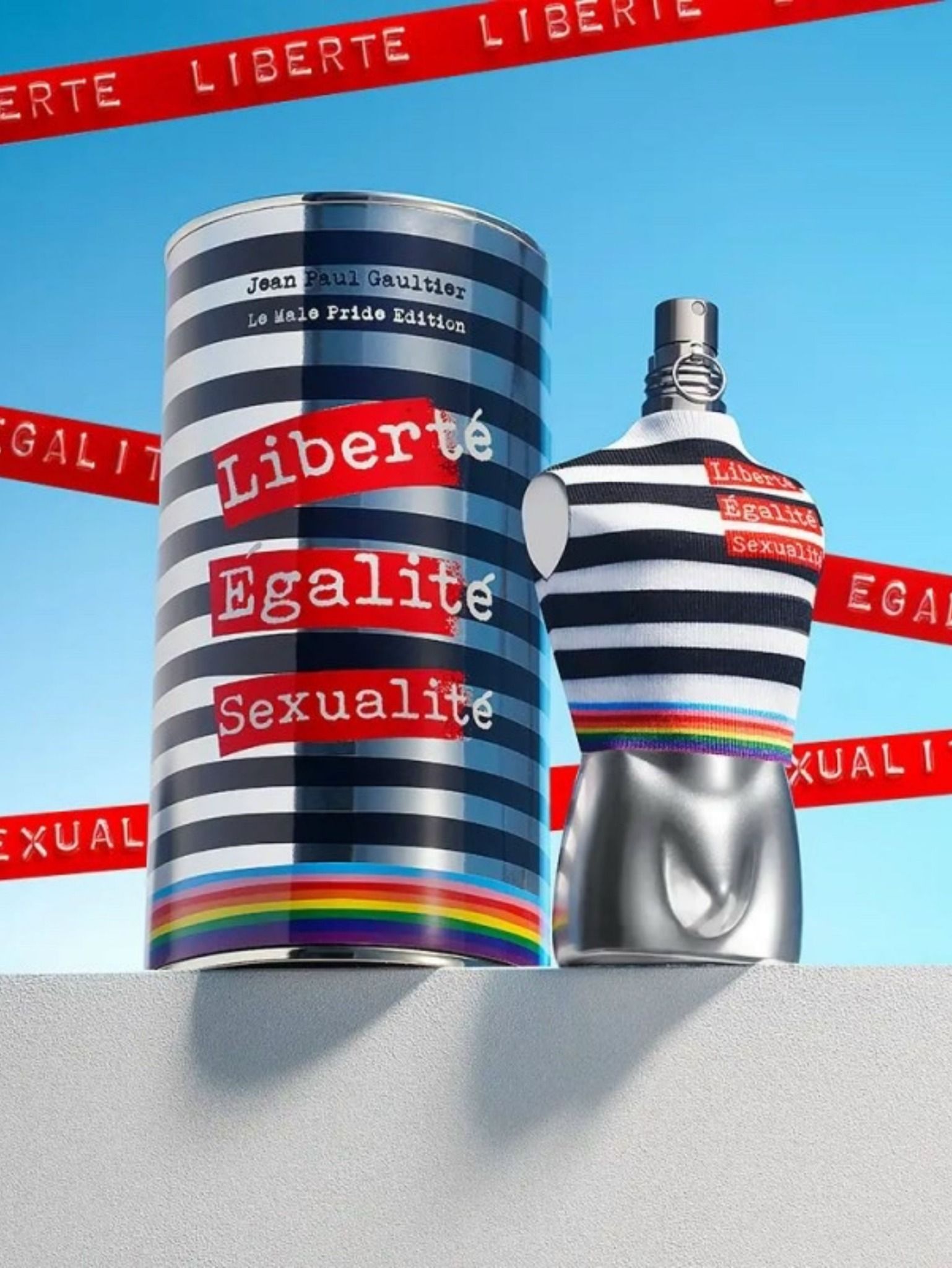  Jean Paul Gaultier Liberte Egalite Sexualite Le Male Pride Edition 