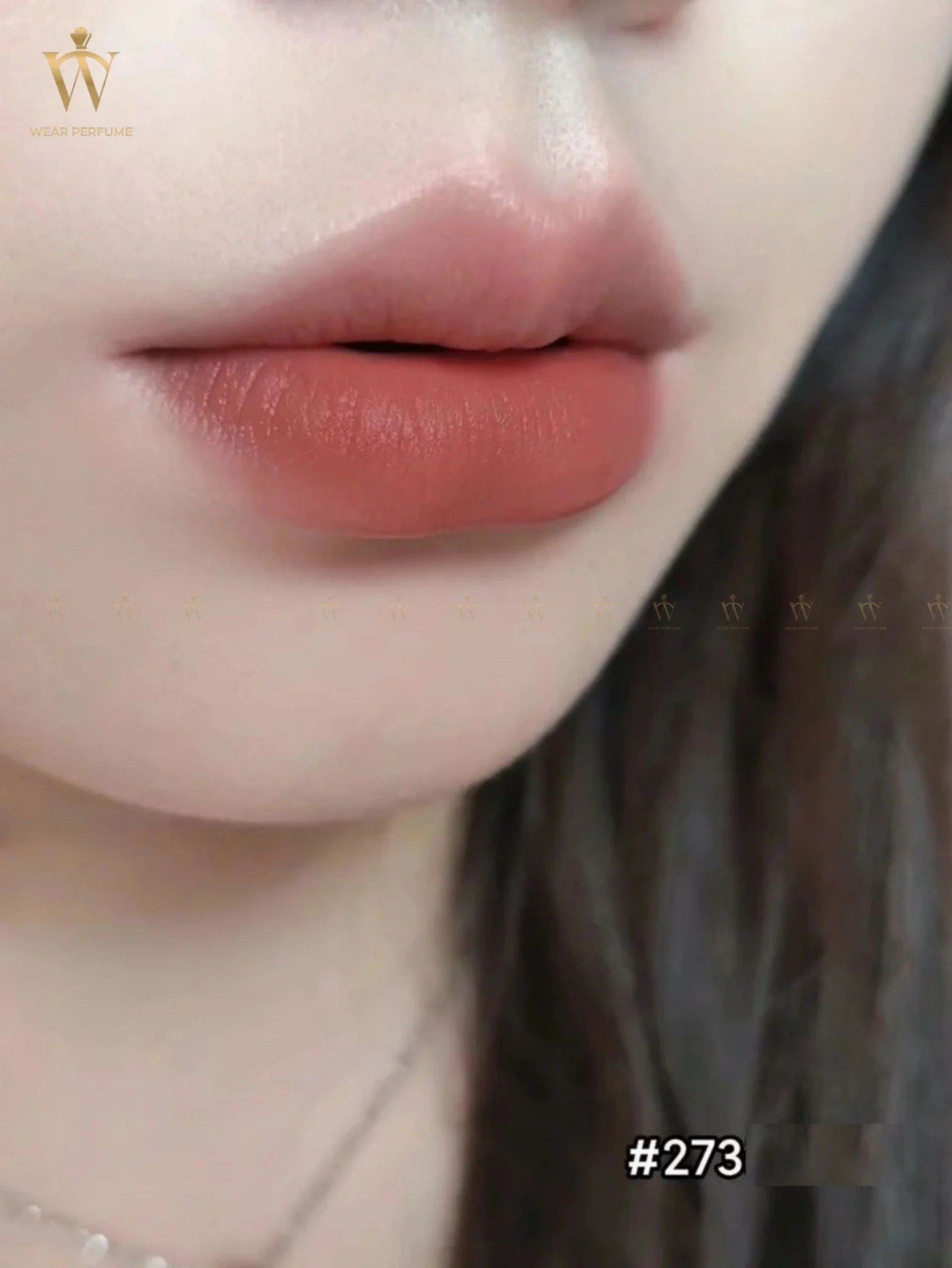  Son Lancome L'absolu Rouge Intimatte 273 French Nude - Màu Hồng Cam Nude - Phiên Bản Giới Hạn 