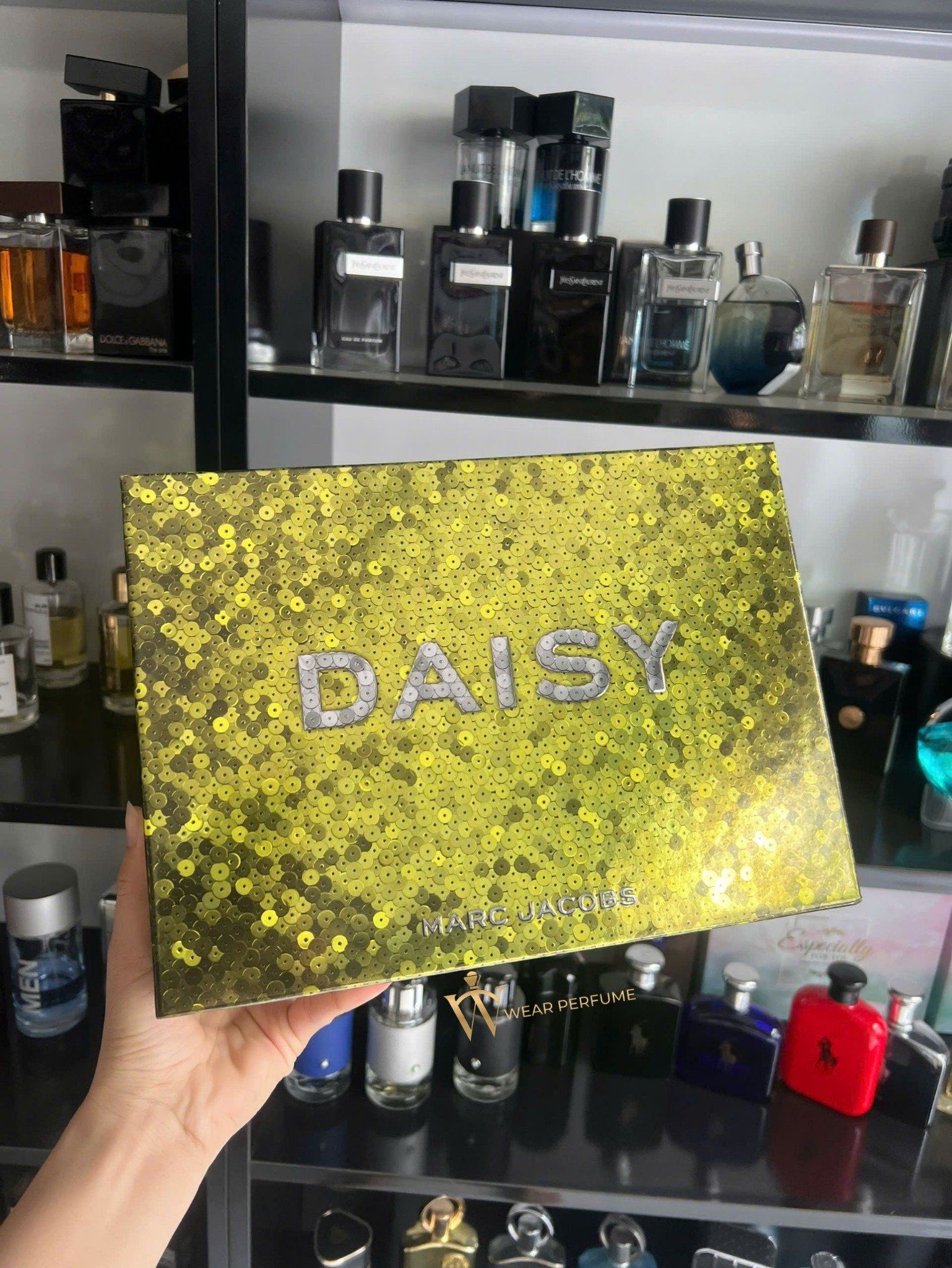  Gift Set Marc Jacobs Daisy EDT 3pcs (100ML + 10ML + Lotion 75ML) 