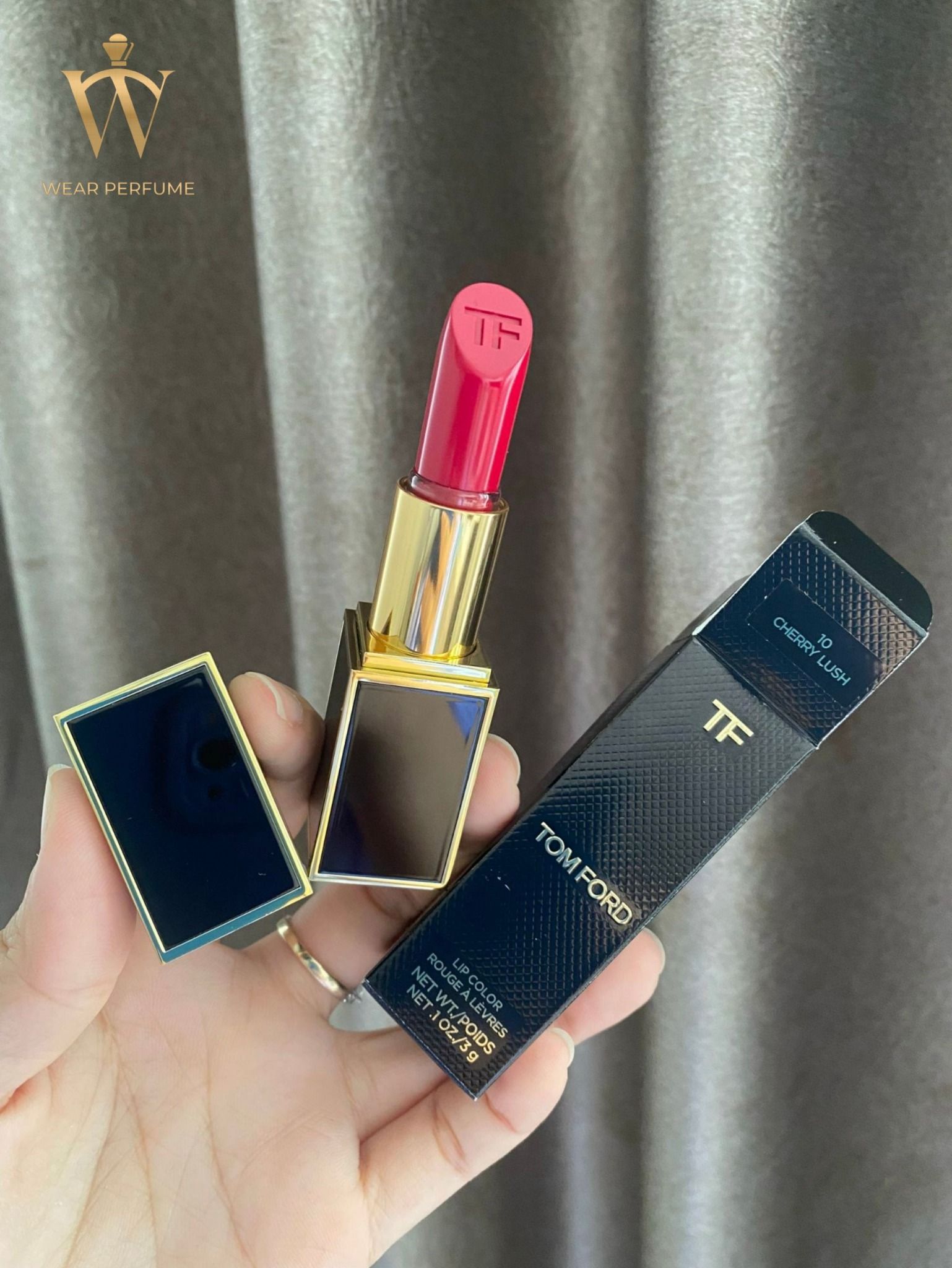  Son Tom Ford 10 Cherry Lush - Màu Đỏ Hồng 