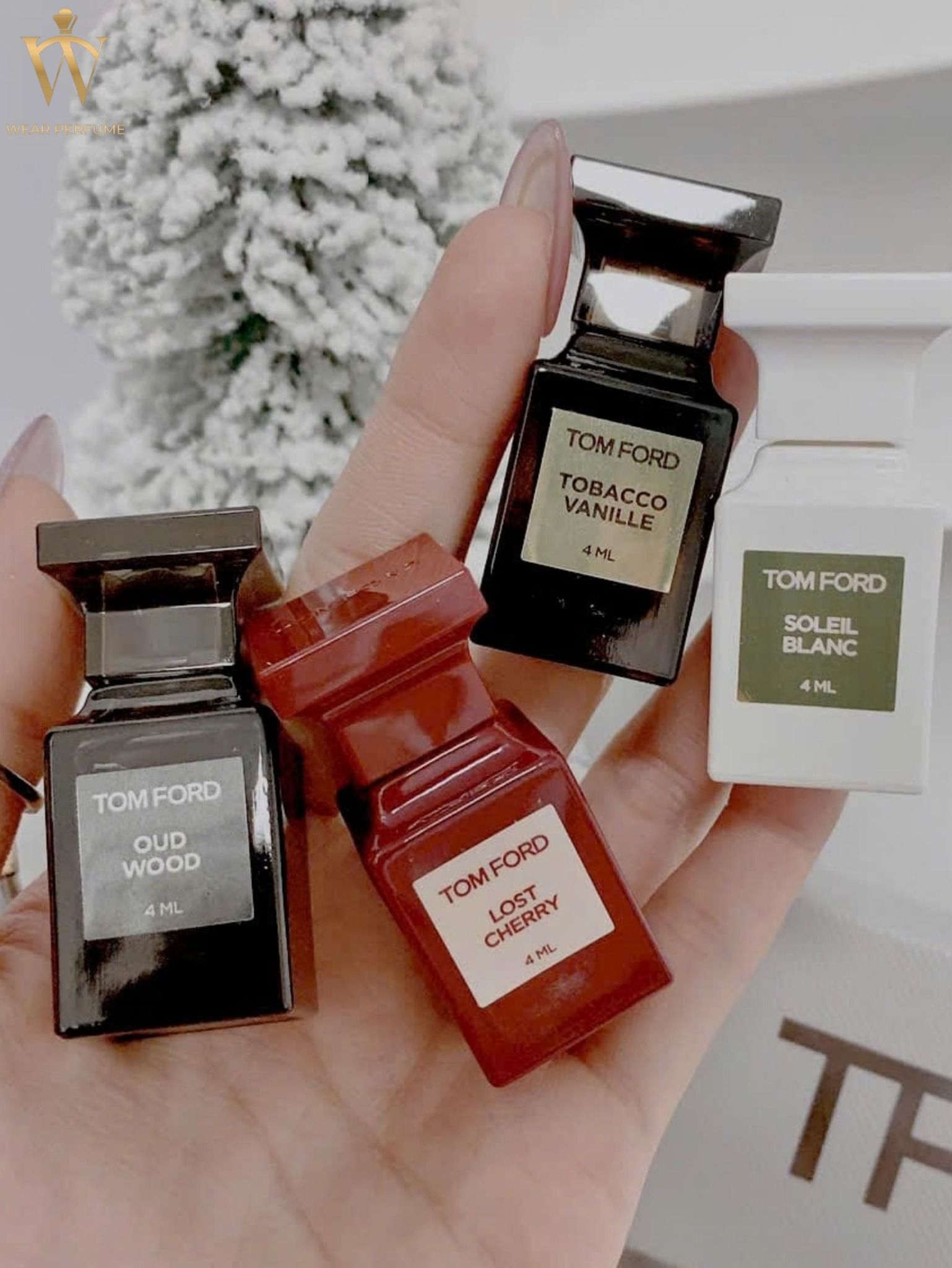  Bộ quà tặng nước hoa Tom Ford Private Blend mini 4 chai 