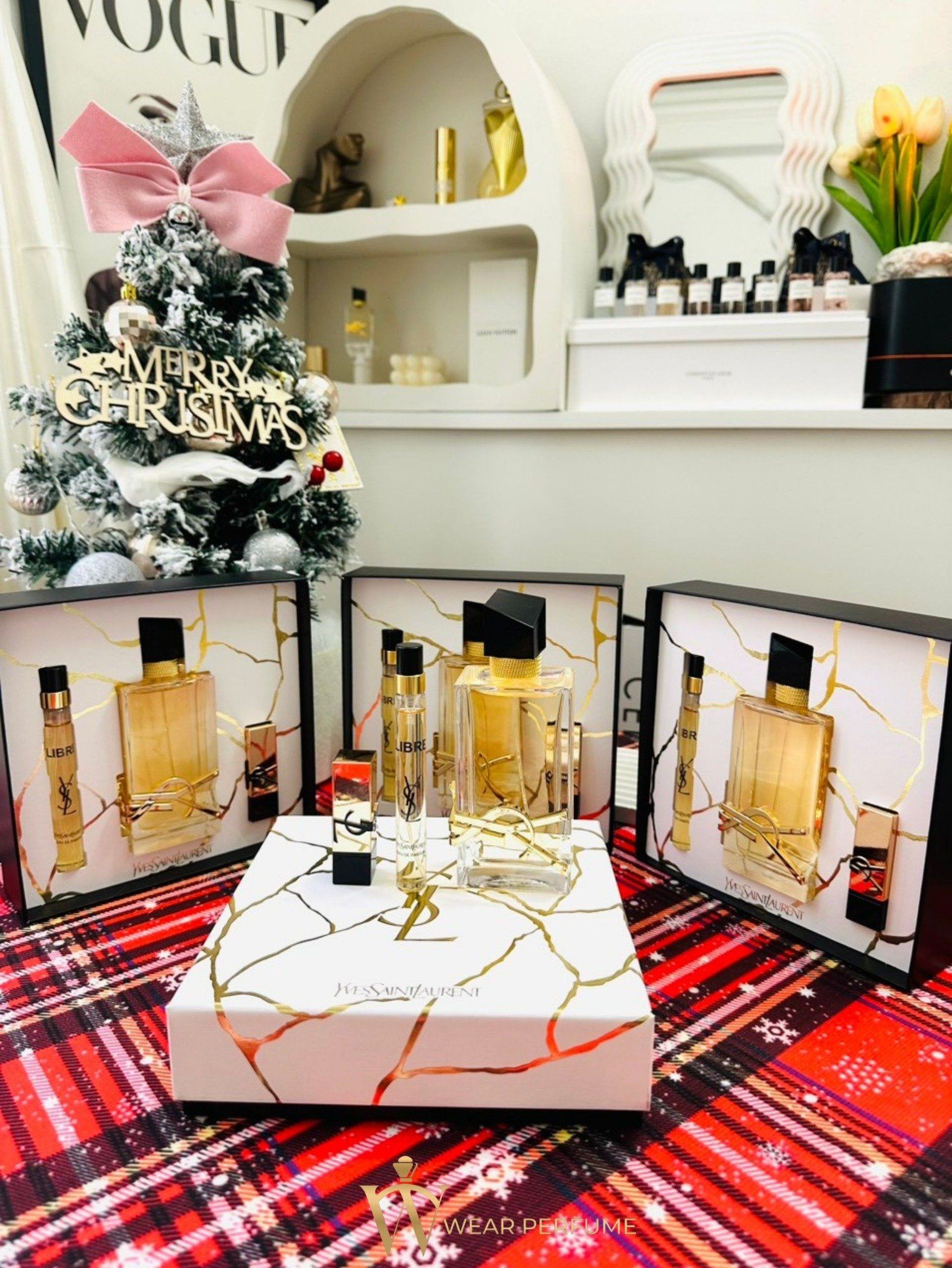  Gift set Yves Saint Laurent YSL Libre (EDP 90ml + EDP 10ml & son 1.3g) 