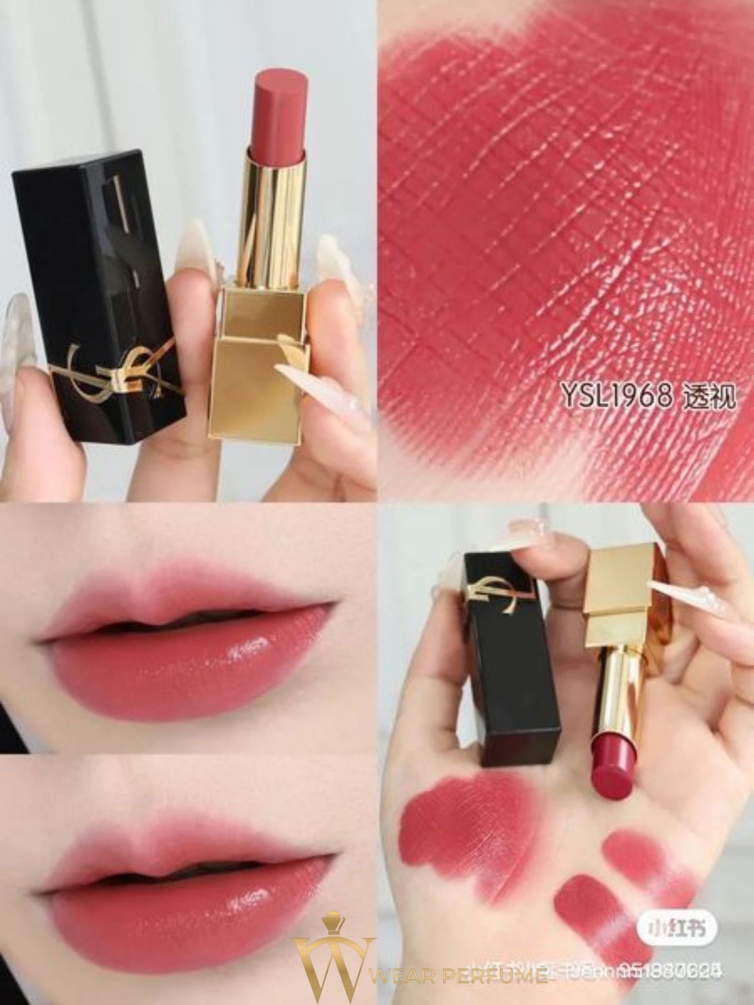  Son YSL The Bold 1968 Nude Statement - Hồng Cam Đất 