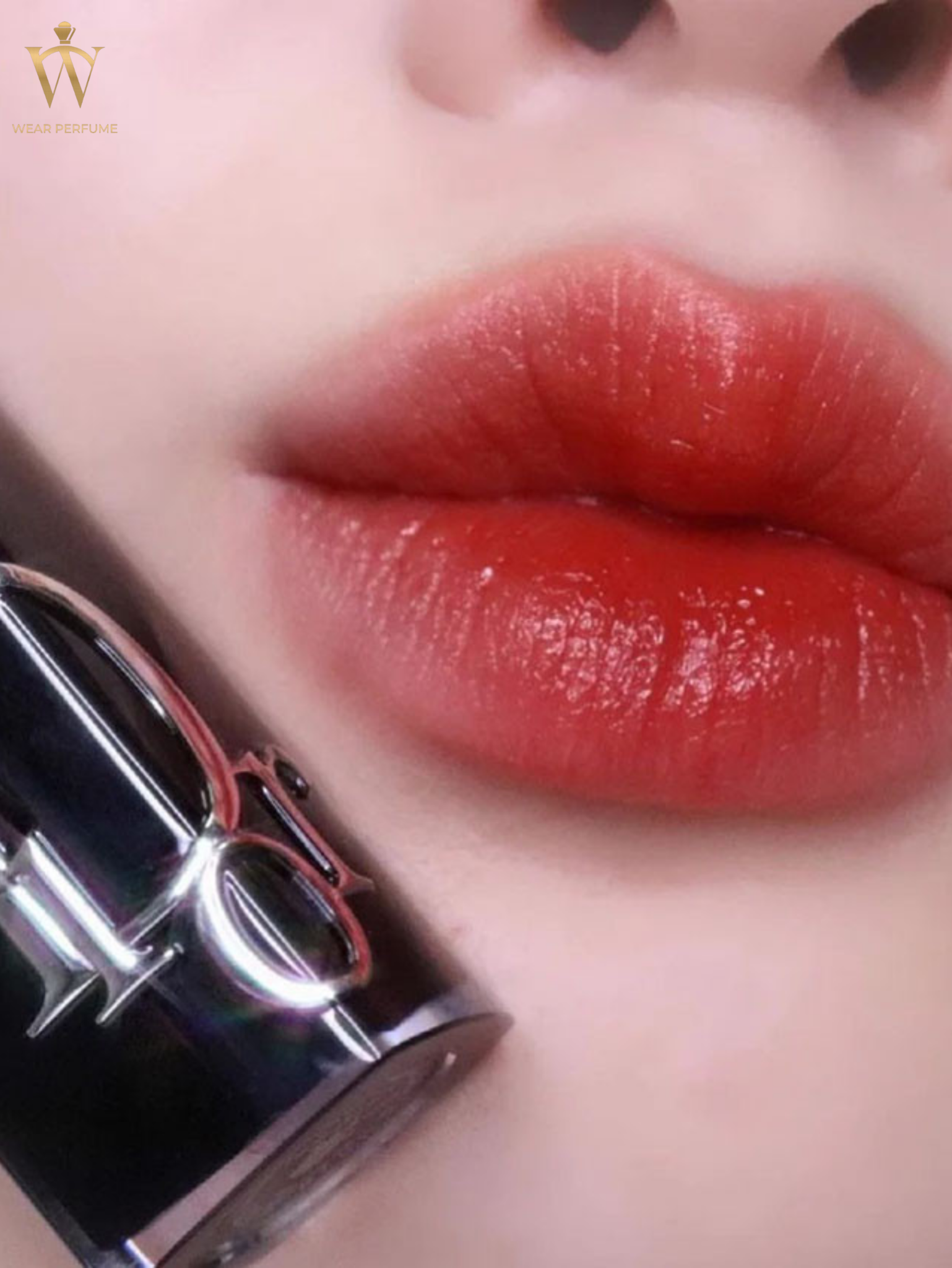  Son Dior Addict Lipstick Rouge Shine Dior 8 - Màu Đỏ Gạch ( Mới Nhất ) 