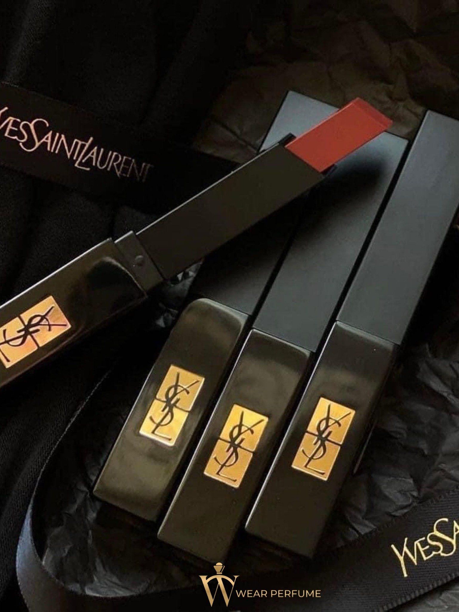  Son YSL Slim Velvet Radical 314 Limitless Cinnabar – Màu Đỏ Nâu Đất 