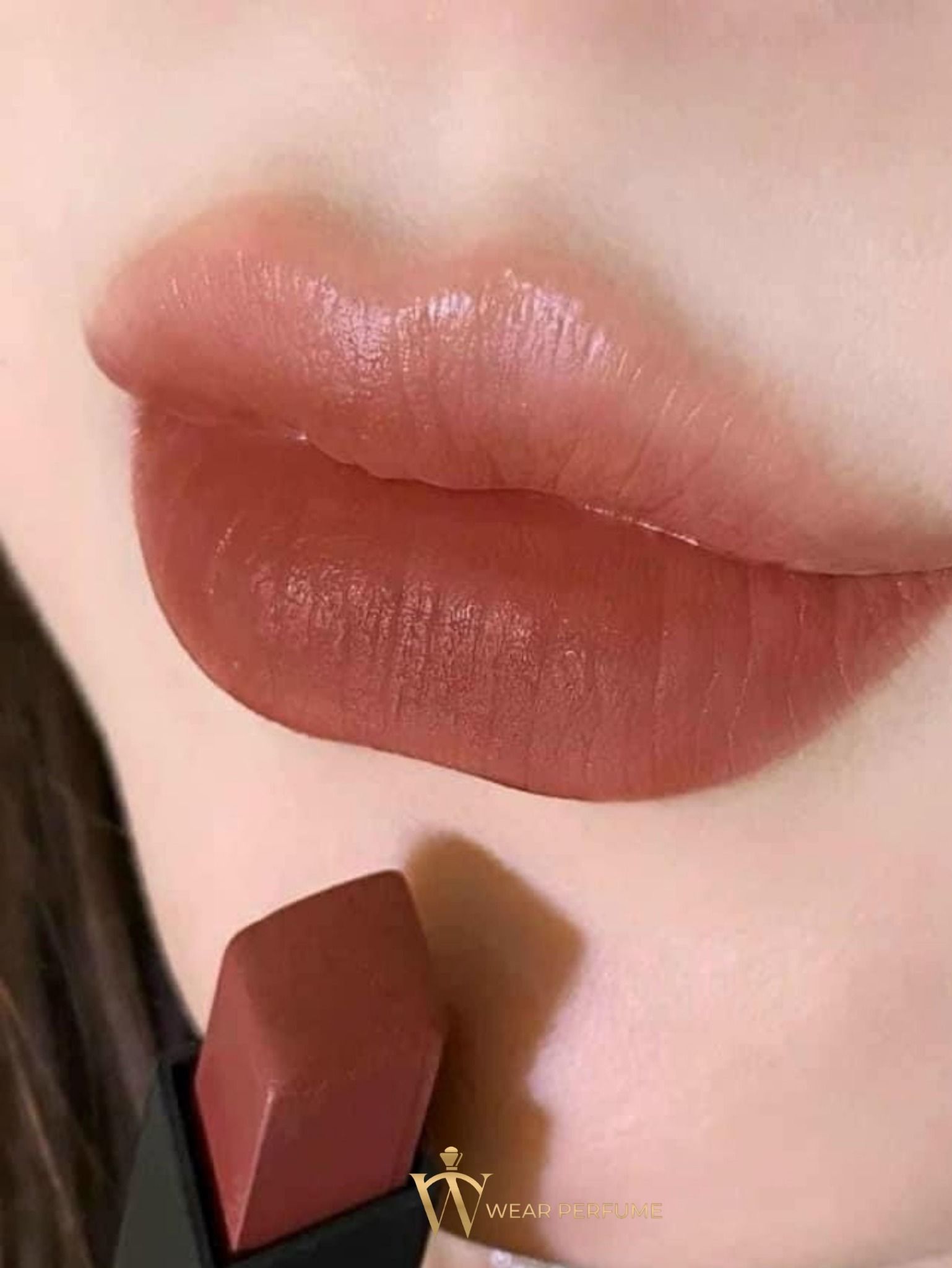  Son YSL Slim Velvet Radical 314 Limitless Cinnabar – Màu Đỏ Nâu Đất 