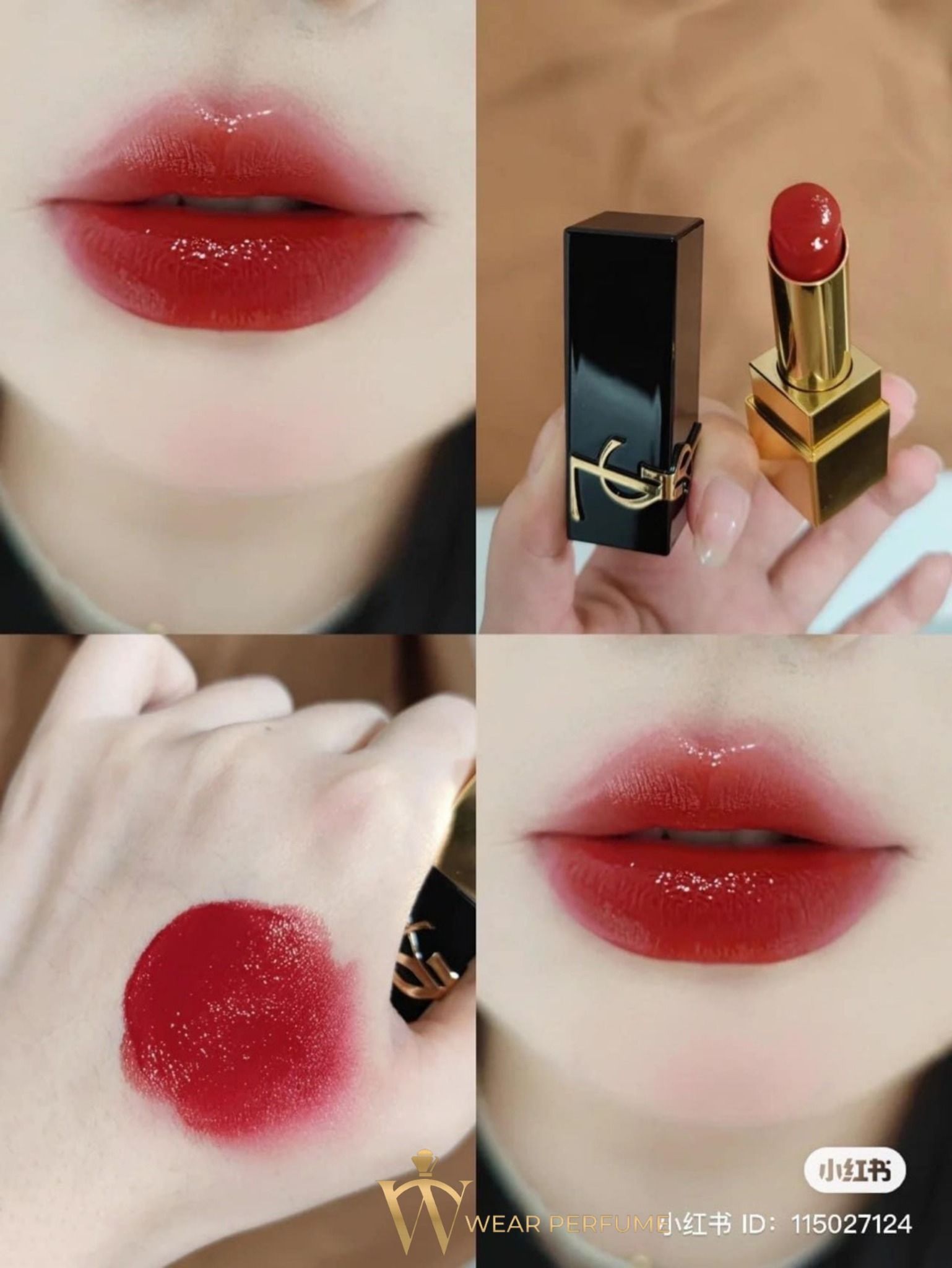  Son YSL Rouge Couture The Bold Màu 1971 - Đỏ Gạch 