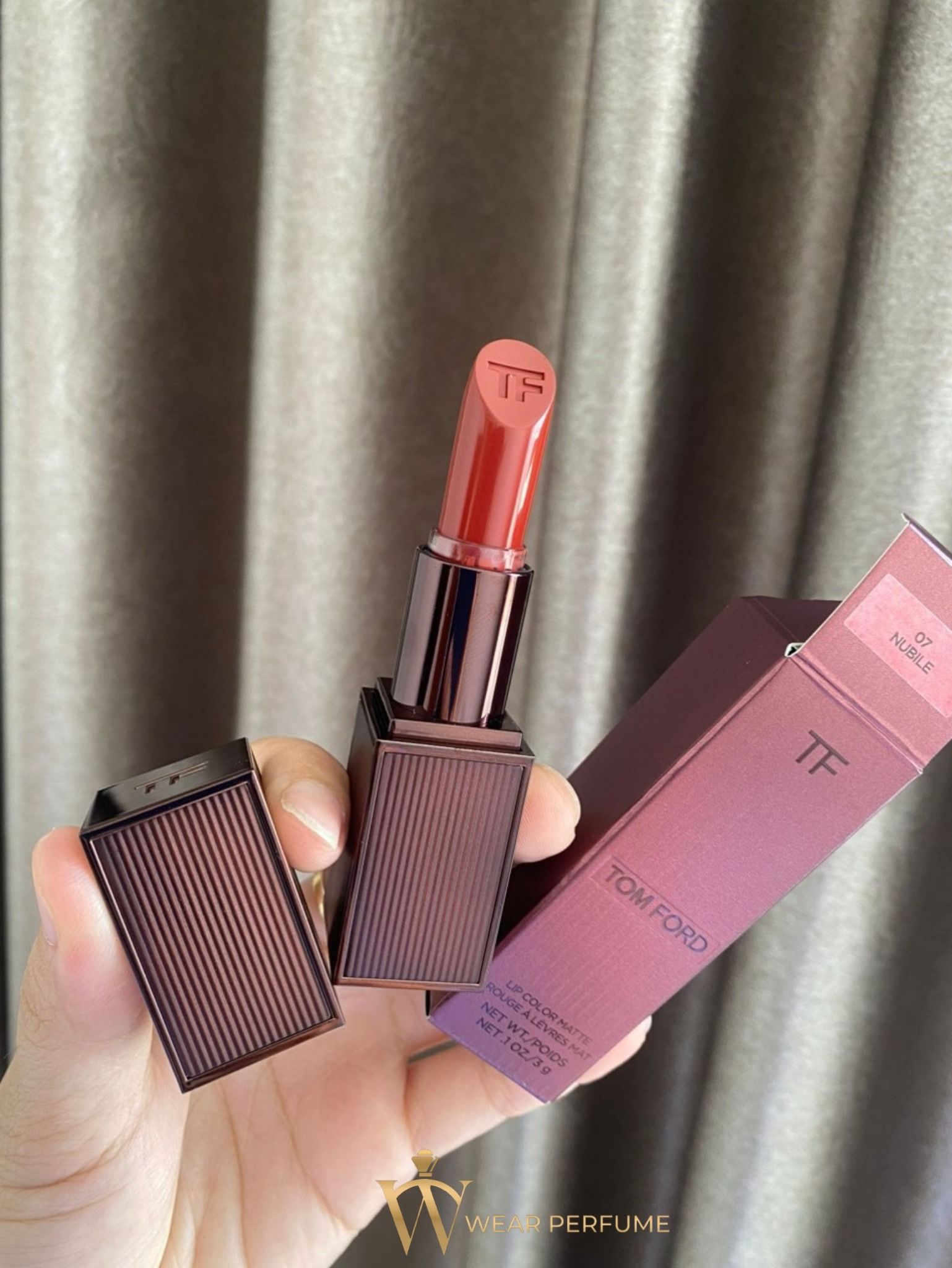  Son Tom Ford 07 Nubile - Màu Hồng Cam Đất (Cafe Rose Limited Edition 2023) 