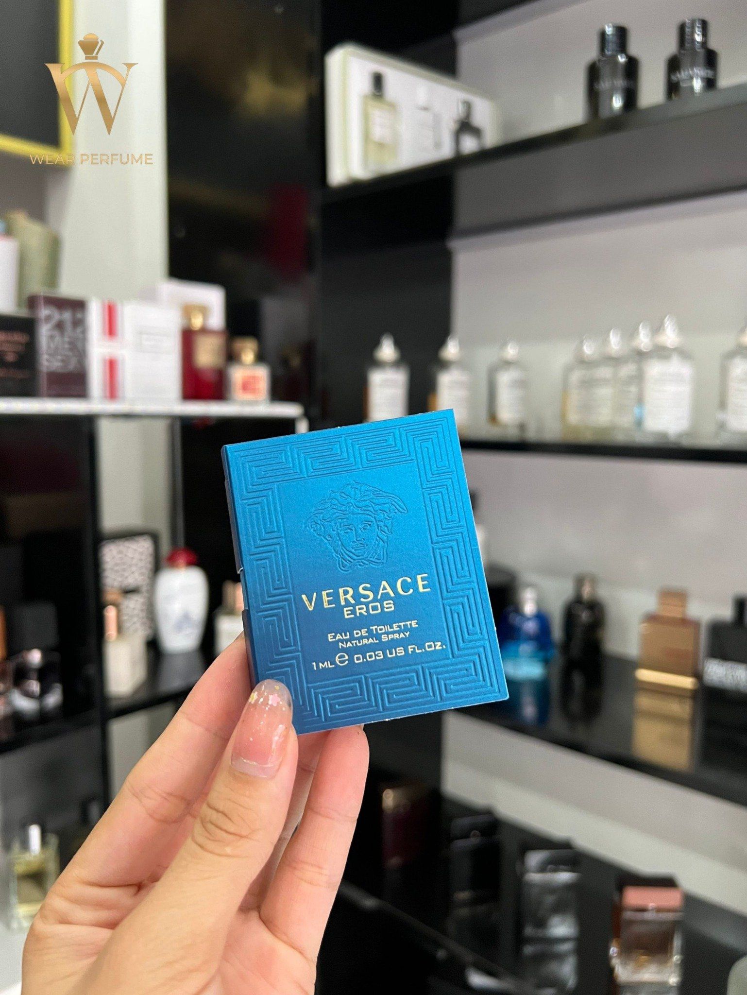  Vial Nước Hoa Nam Versace Eros For Men EDT 1ml 