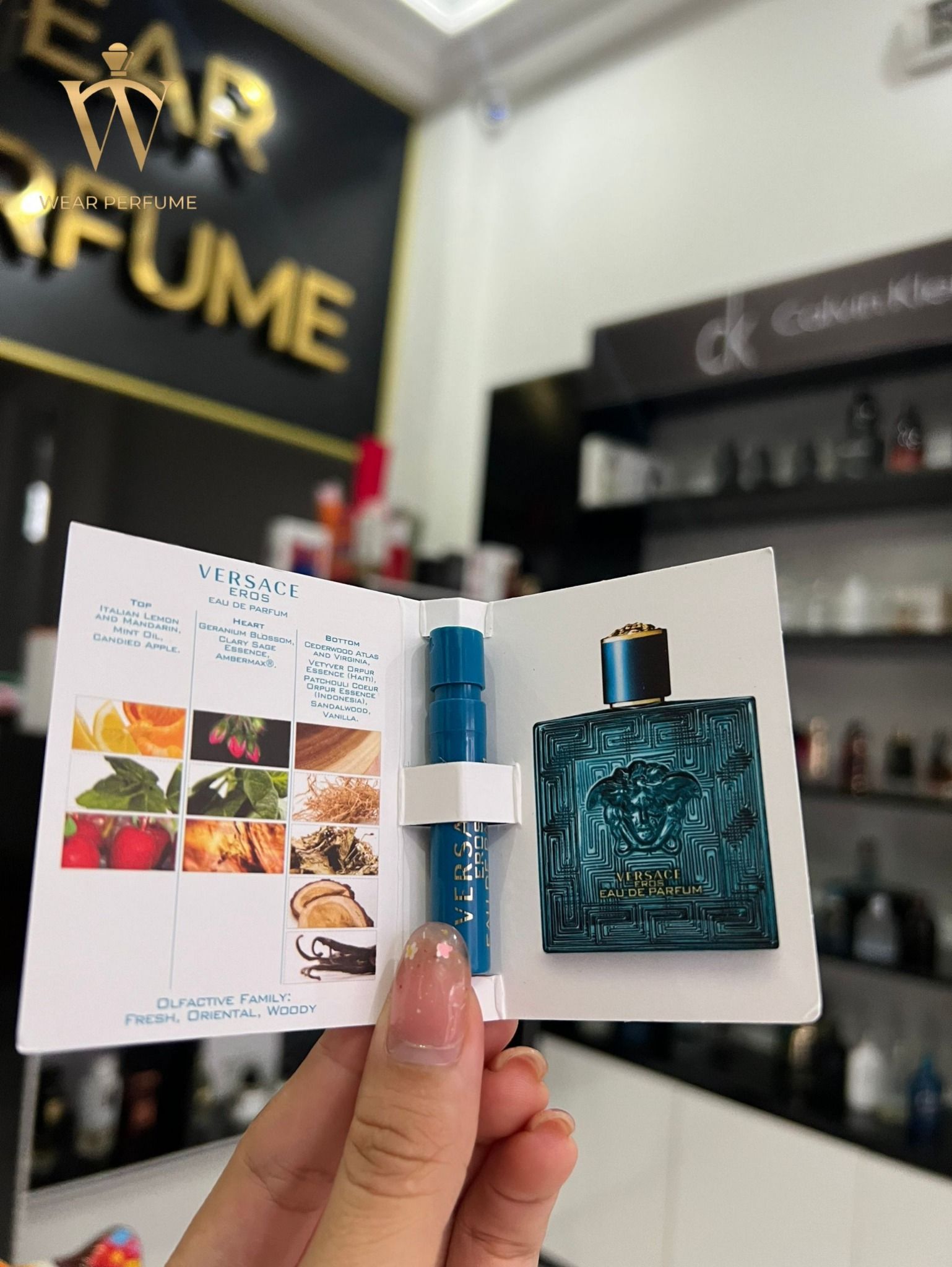  Vial Nước Hoa Nam Versace Eros EDP 1ml 