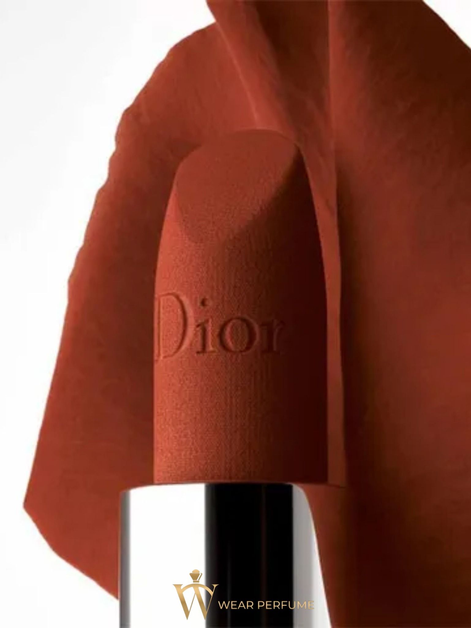  Son Dior Rouge Velvet 840 Rayonnante - Màu Đỏ Cam Cháy 