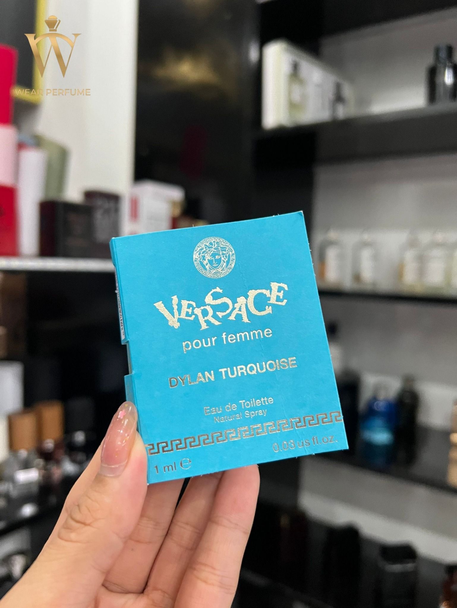  Vial Nước Hoa Nữ Versace Pour Femme Dylan Turquoise 