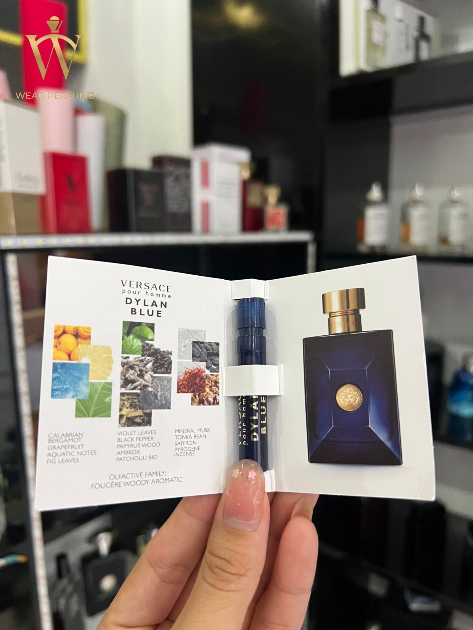  Vial Nước Hoa Nam Versace Pour Homme Dylan Blue 1ml 