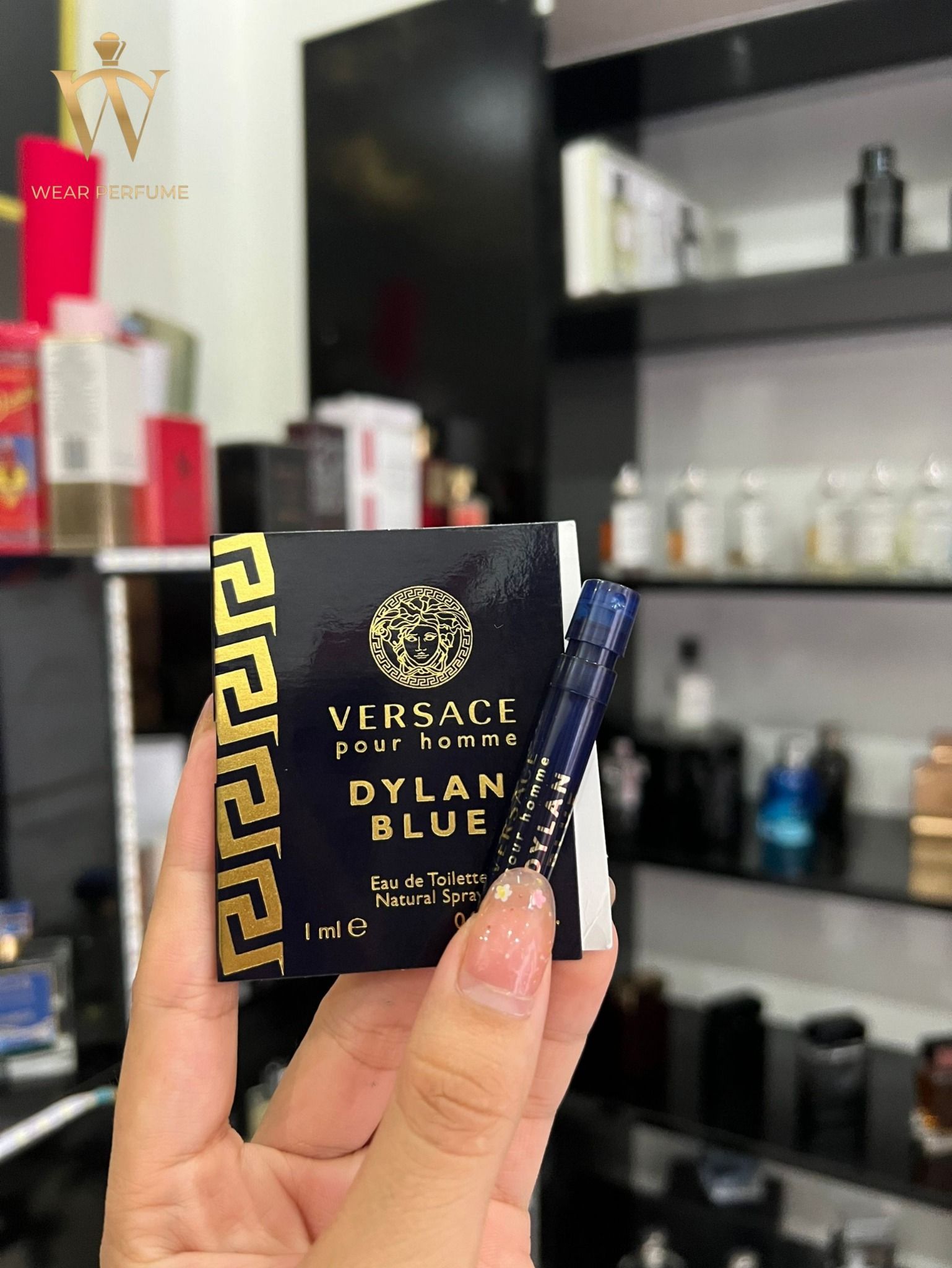  Vial Nước Hoa Nam Versace Pour Homme Dylan Blue 1ml 