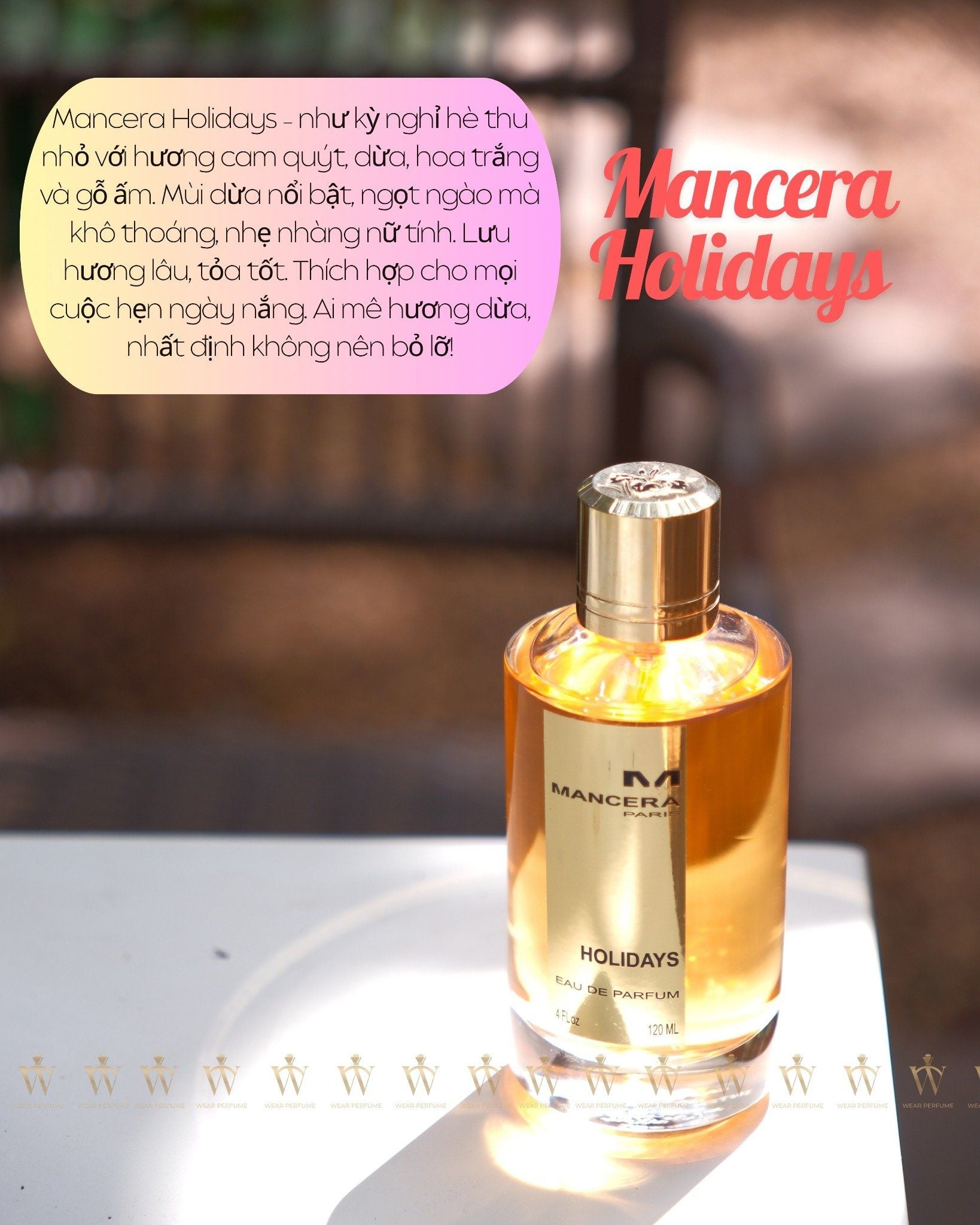  Mancera Holidays EDP 