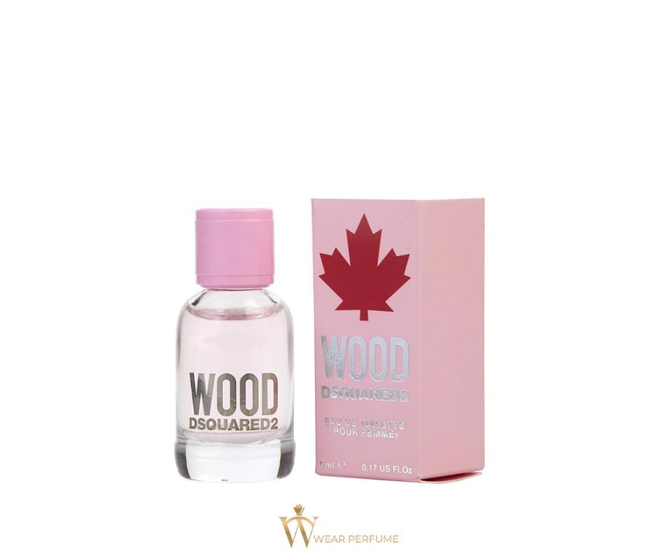  Dsquared2 Wood Pour Femme EDT Mini 5ML 