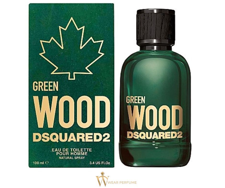  Dsquared2 Green Wood Pour Homme EDT 