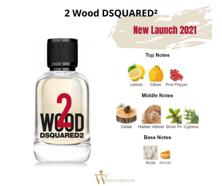  Dsquared2 2 Wood EDT 100ML 