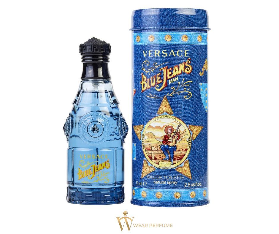  Versace Blue Jeans Man 