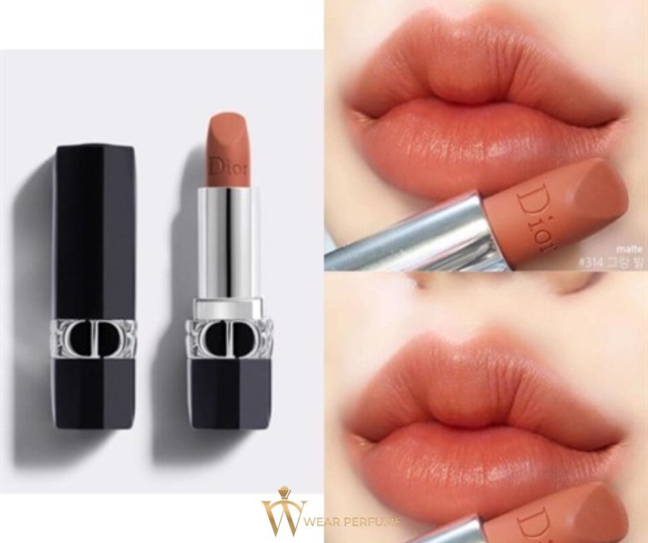  Son Dior Rouge 314 Grand Bal Matte - Cam Đất 