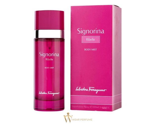  Xịt Thơm Salvatore Ferragamo Signorina Ribelle Body Mist 100ML 