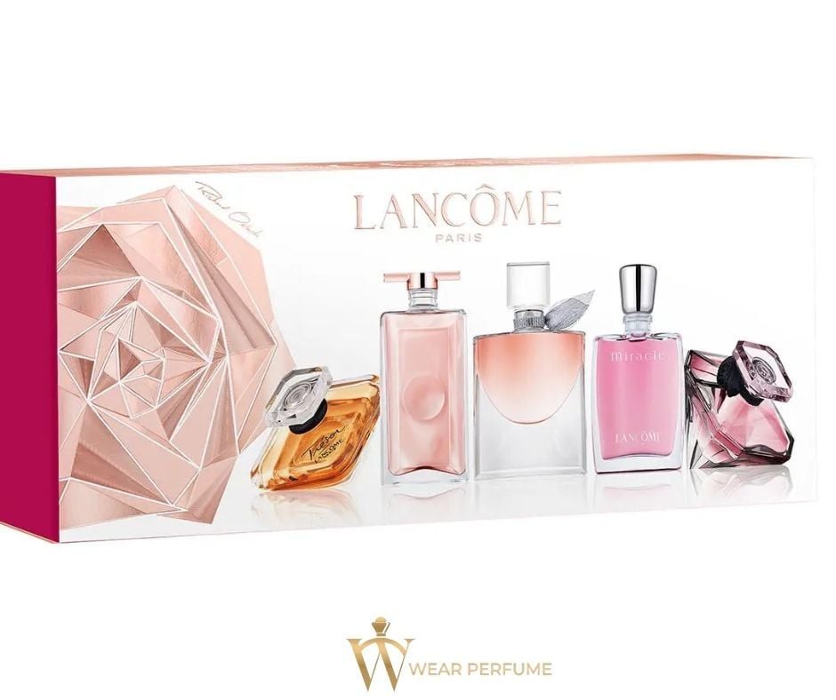  Set Nước Hoa Nữ Lancôme Mini 5 Chai 
