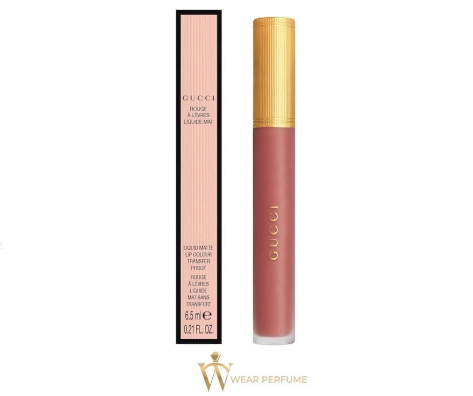  Son Kem Lì Gucci Rouge Liquid Matte Màu 208 They Met in Argentina - Hồng Đất 