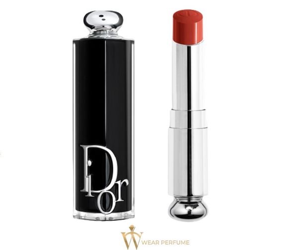  Son Dior Addict Lipstick Rouge Shine Màu 740 Saddle - Màu Đỏ Cam Gạch 