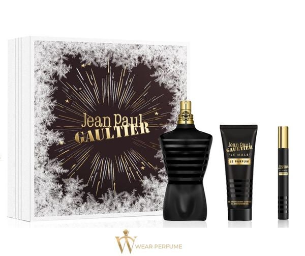  Set Jean Paul Gaultier Le Male Le Parfum 125ml Gift Set 3pcs 