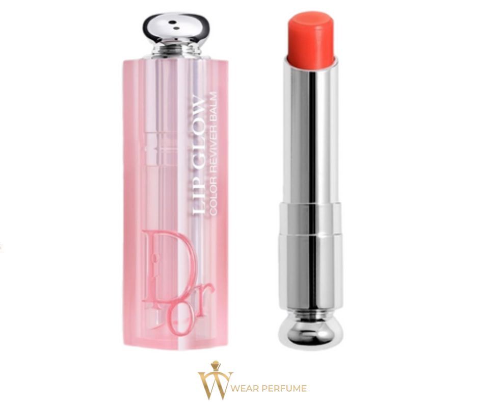  Son Dưỡng Dior Addict Lip Glow Màu 017 Ultra Coral - Cam San Hô 