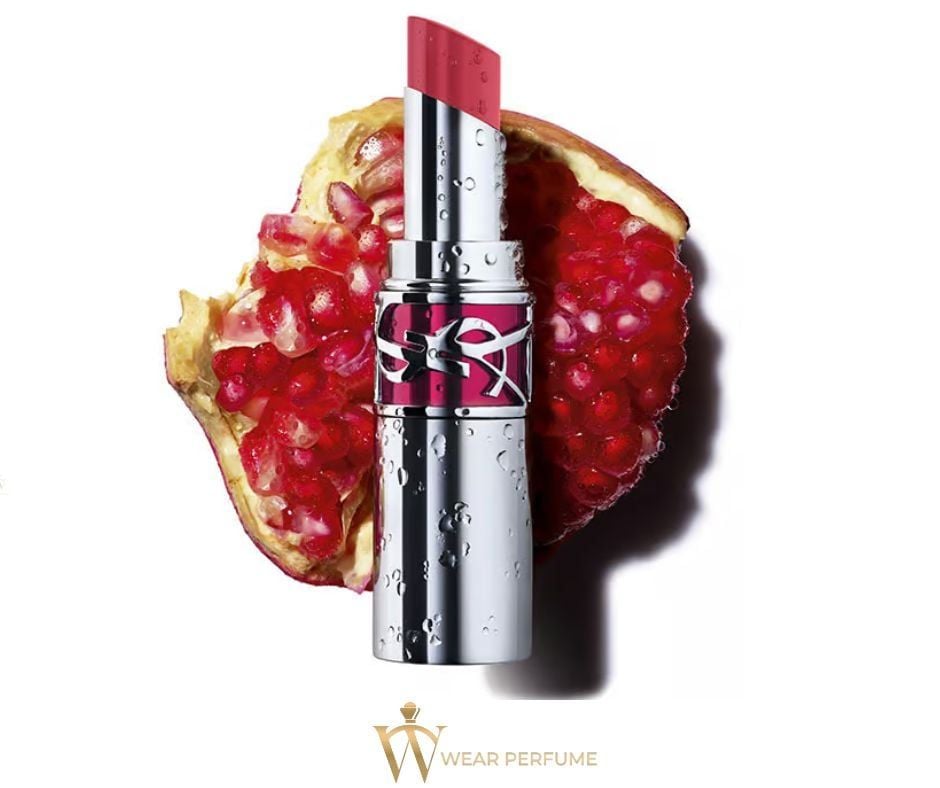  Son YSL Rouge Volupte Candy Glaze 5 Pink Satisfaction - Hồng 