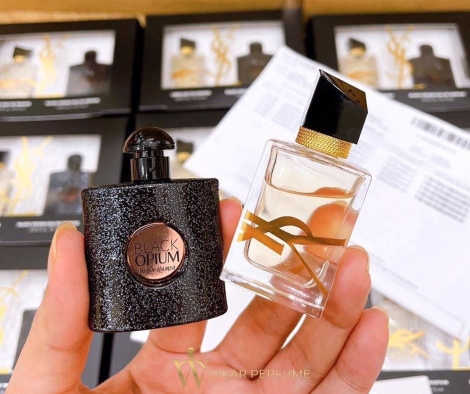  Set Nước Hoa YSL Black Opium EDP & Libre EDP 7.5ml x 2pcs 