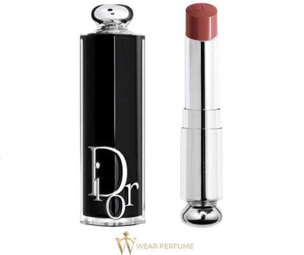  Son Dior Addict Lipstick Rouge Shine 716 Dior Cannage - Nâu Trà Sữa 