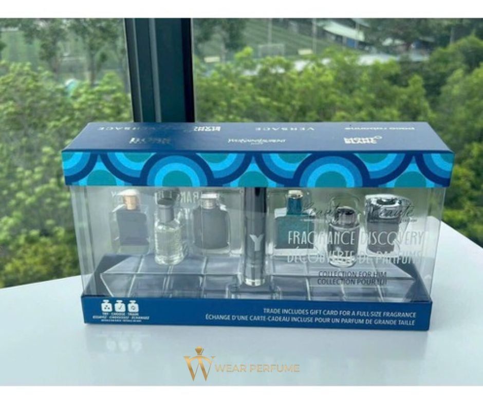  Set Nước Hoa Mini Fragrance Discovery Nam 7 chai 
