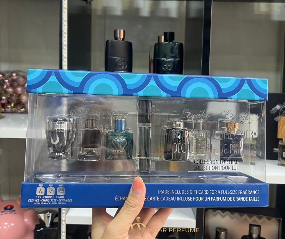  Set Nước Hoa Mini Fragrance Discovery Nam 7 chai 