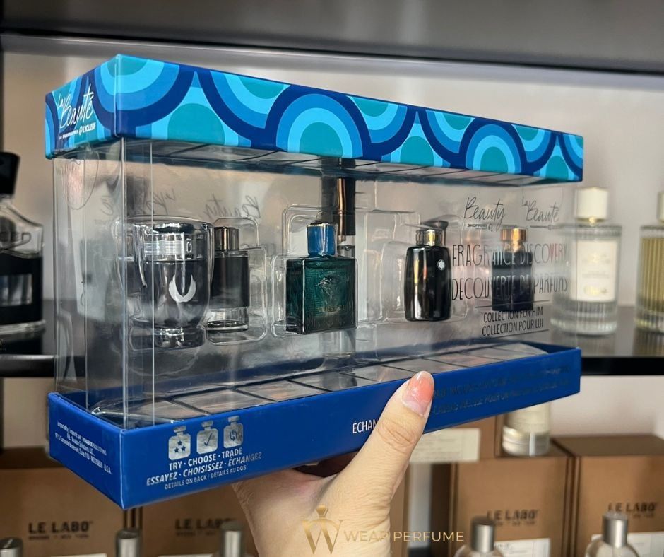  Set Nước Hoa Mini Fragrance Discovery Nam 7 chai 