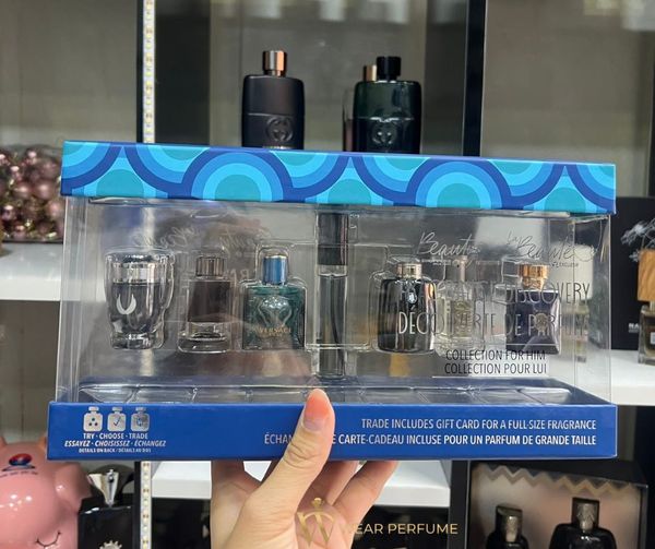  Set Nước Hoa Mini Fragrance Discovery Nam 7 chai 