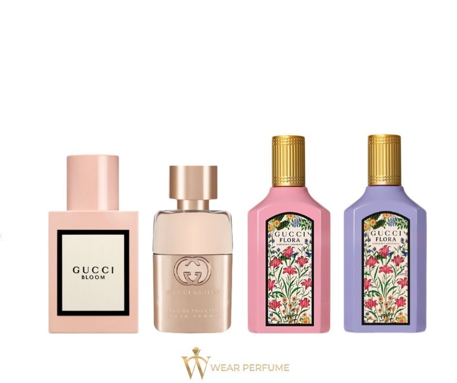  Set Nước Hoa Nữ Gucci Mini Discovery Kit (4 x 5ml) 