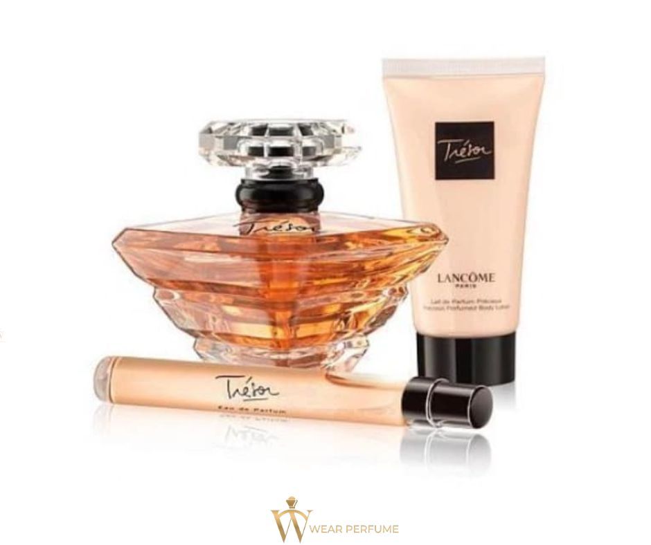 Set Nước Hoa Nữ Lancôme Trésor 3 Món (EDP 50ml, Body Lotion